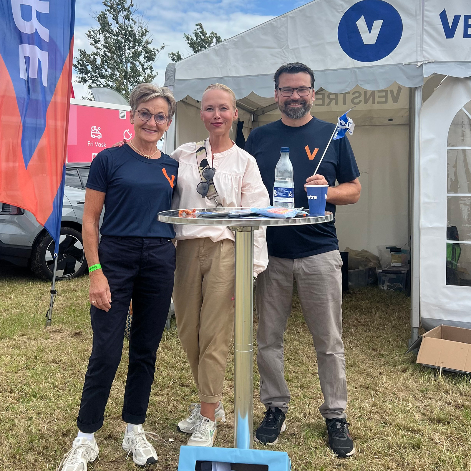 Marianne bjørn sammen med Herning Citychef Trine Jepsen